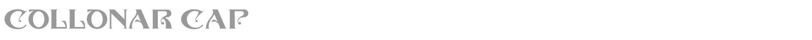 Collonar Caps font preview